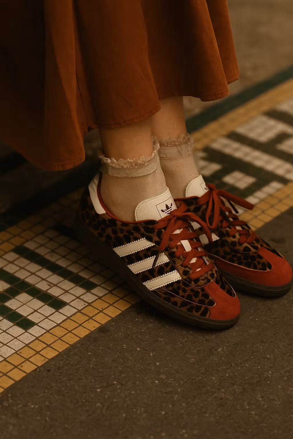 (Women) adidas Samba OG 'Leopard Pack - Preloved Red' JI2734 (Women) adidas Samba OG 'Leopard Pack - Preloved Red' JI2734